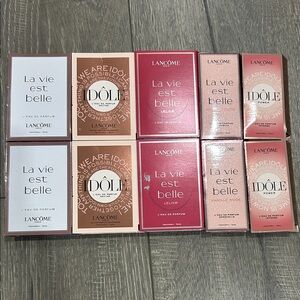 10 x1.2ml pieces Lancôme samples Collection